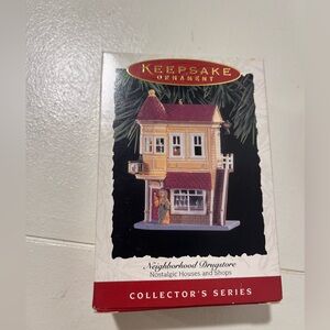 Keepsake Ornament - Neighborhood Drugstore hallmark
